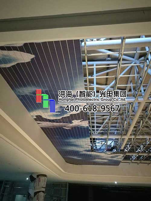 臨沂齊魯園廣場(chǎng)LED天幕施工現(xiàn)場(chǎng) 臨沂齊魯園廣場(chǎng)LED天幕施工現(xiàn)場(chǎng)