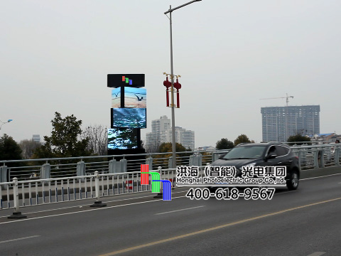 鹽城LED旋轉魔方屏現場圖 鹽城LED旋轉魔方屏現場圖